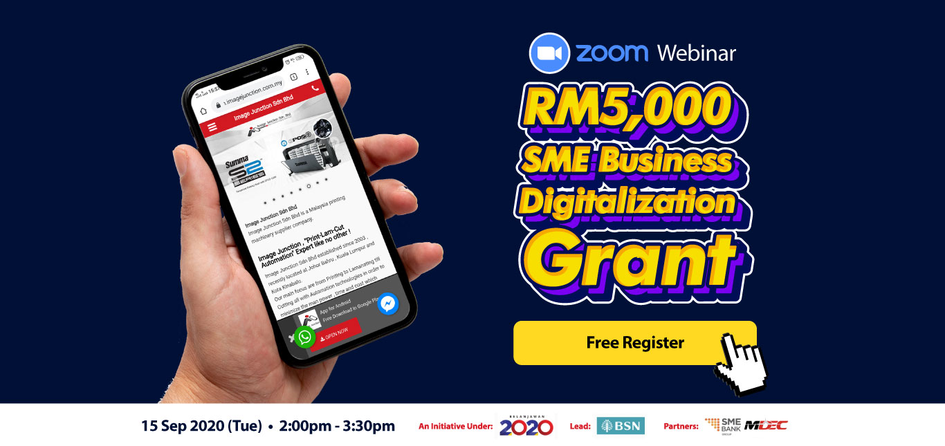 RM5,000 SME Buisness Digitalization Grant Webinar